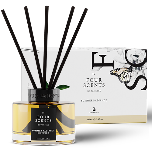 Scented Essential Oil Reed Diffusers Four Scents